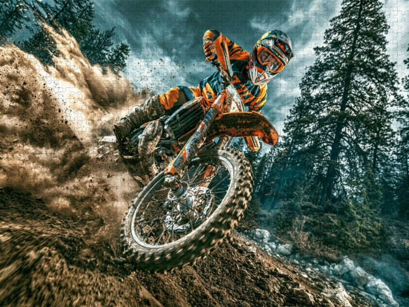 Risiko, das Geschwindigkeit heißt - CALVENDO Foto-Puzzle'