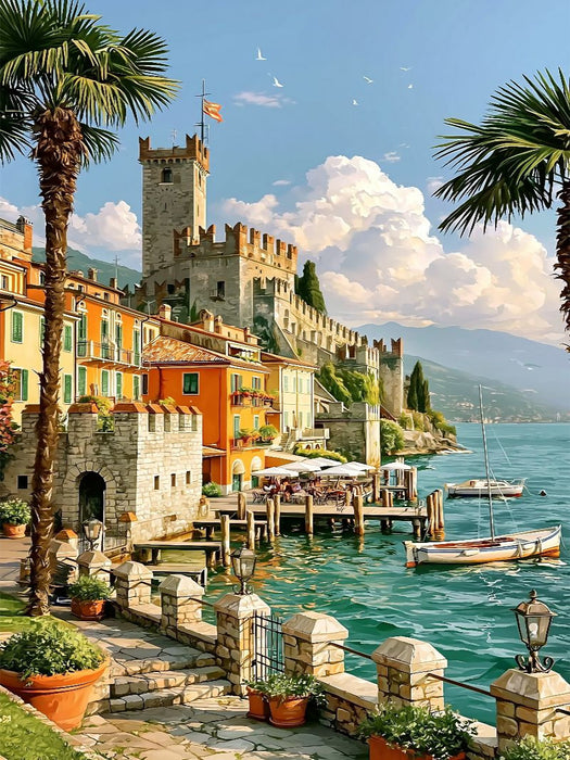 Torri del Benaco - CALVENDO Foto-Puzzle'
