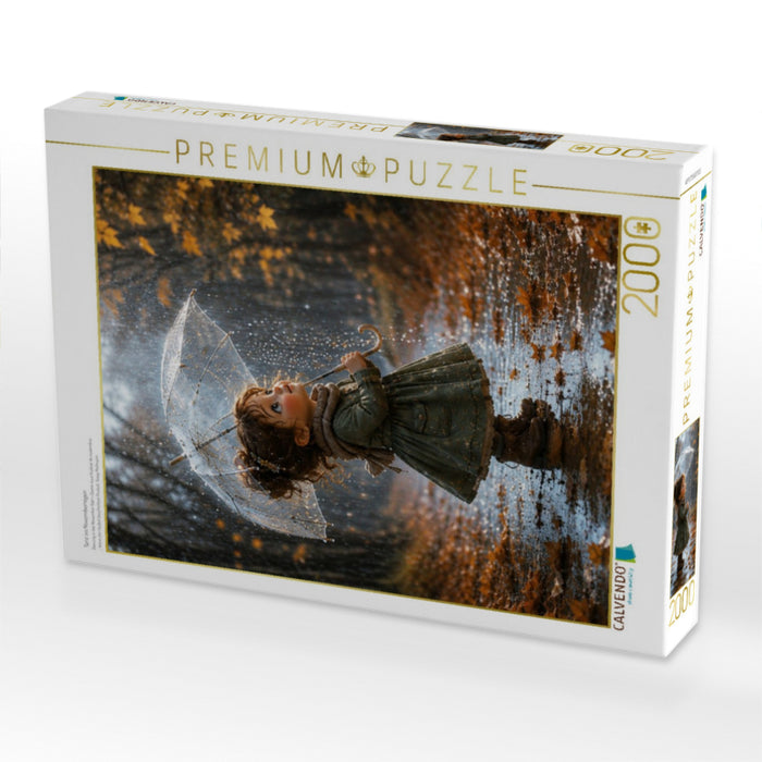 Tanz im Novemberregen - CALVENDO Foto-Puzzle'