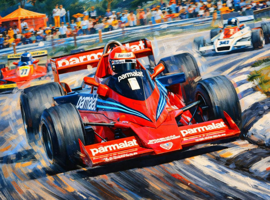 Niki Lauda im Brabham-Alfa F1 anno 1978 - CALVENDO Foto-Puzzle'