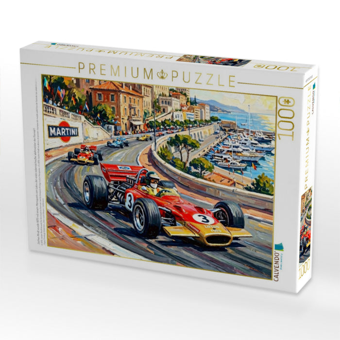Jochen Rindt wurde 1970 mit einem Monoposto von Lotus der erste österreichische Weltmeister der Formel 1. - CALVENDO Foto-Puzzle'