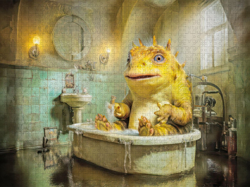 Badewannen Freaks - CALVENDO Foto-Puzzle'