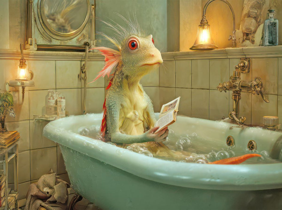 Badewannen Freaks - CALVENDO Foto-Puzzle'