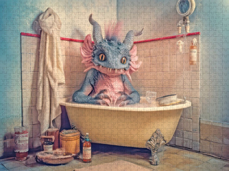 Badewannen Freaks - CALVENDO Foto-Puzzle'