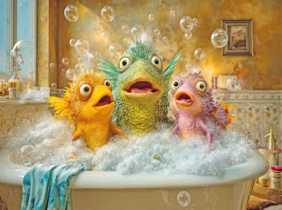 Badewannen Freaks - CALVENDO Foto-Puzzle'