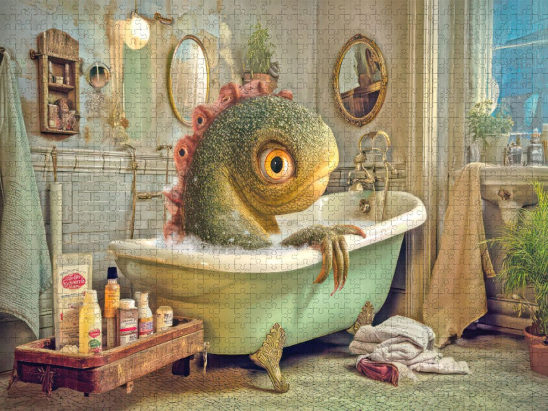 Badewannen Freaks - CALVENDO Foto-Puzzle'