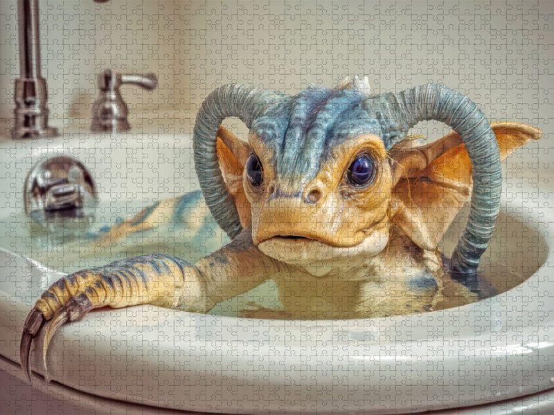 Badewannen Freaks - CALVENDO Foto-Puzzle'