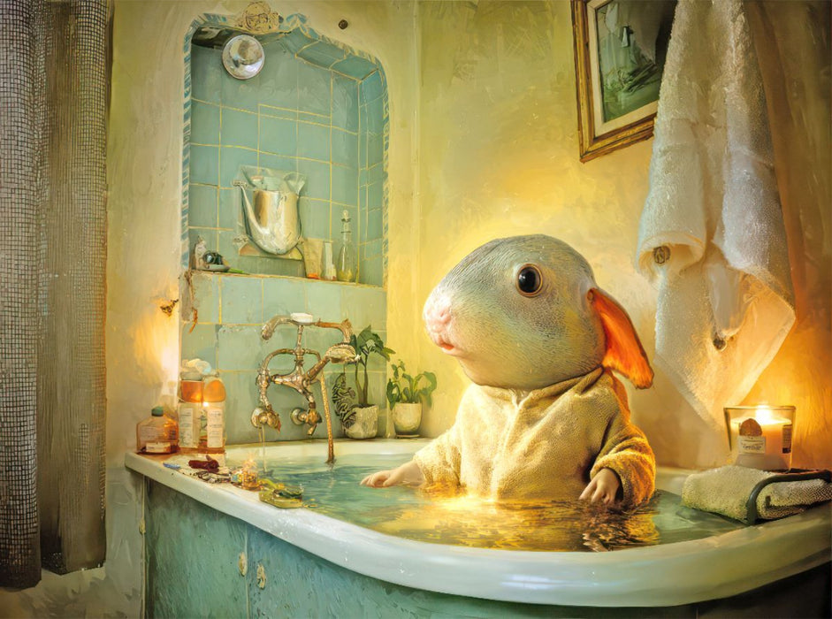 Badewannen Freaks - CALVENDO Foto-Puzzle'