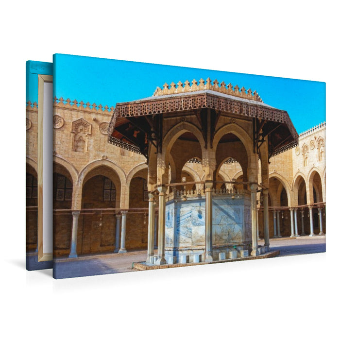 Premium Textil-Leinwand Moschee von Sultan al-Mu'ayyad (Kairo)