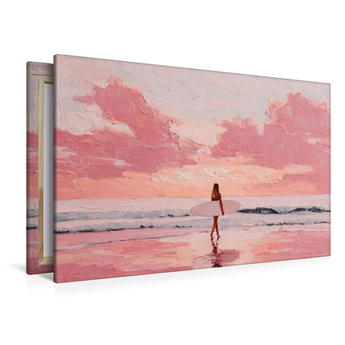 Premium Textil-Leinwand Ein Motiv aus dem Kalender Endloser Sommer