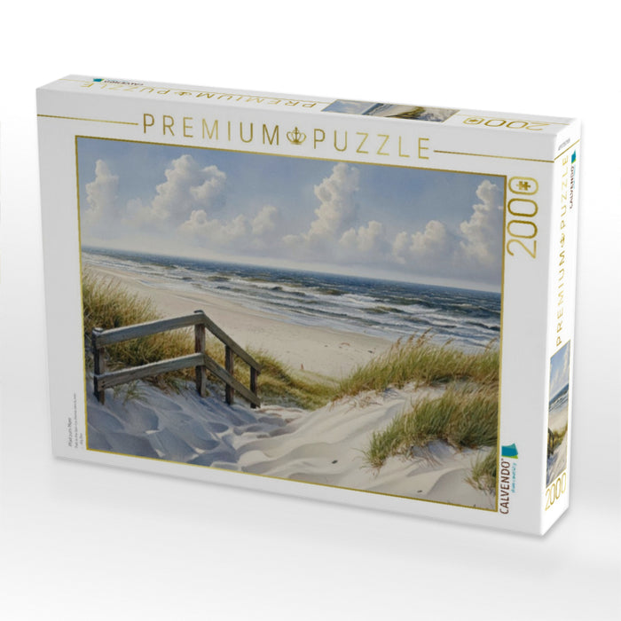 Pfad zum Meer - CALVENDO Foto-Puzzle'