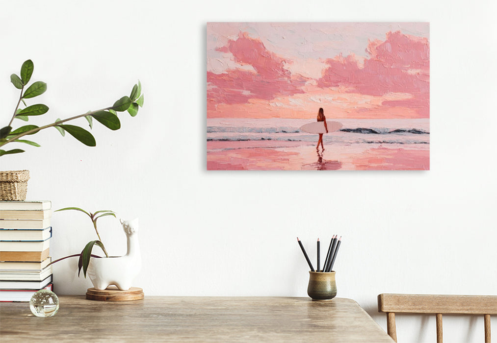 Premium Textil-Leinwand Ein Motiv aus dem Kalender Endloser Sommer