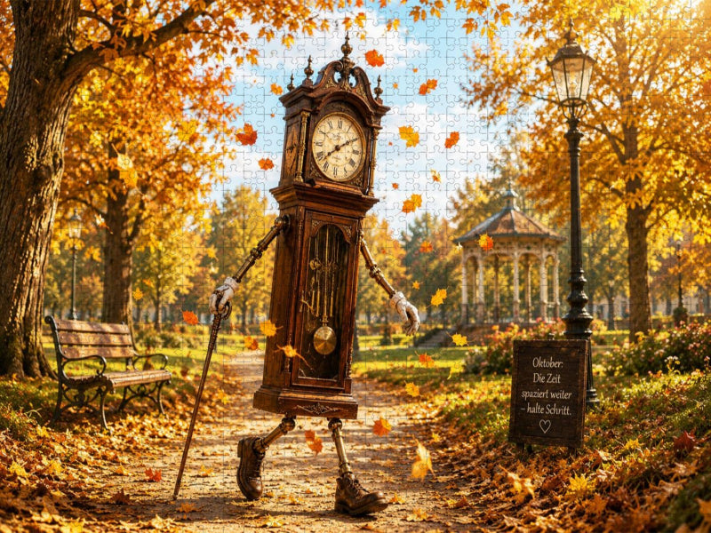 Zeit geht weiter - CALVENDO Foto-Puzzle'
