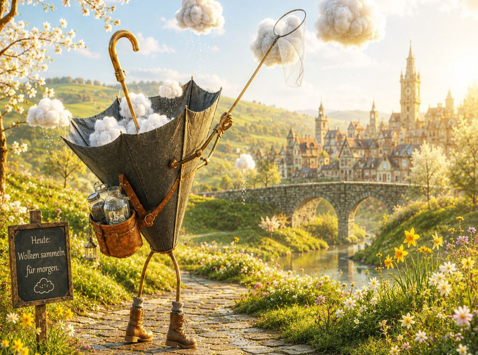Der Wolkenfänger - CALVENDO Foto-Puzzle'
