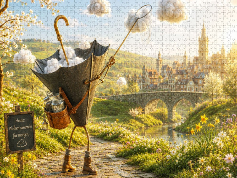 Der Wolkenfänger - CALVENDO Foto-Puzzle'