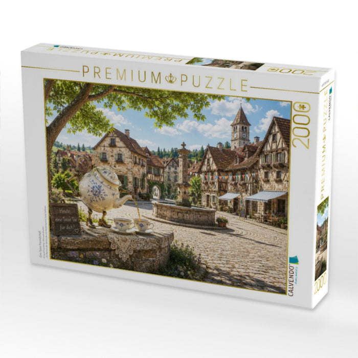 Eine Tasse Freundschaft - CALVENDO Foto-Puzzle'