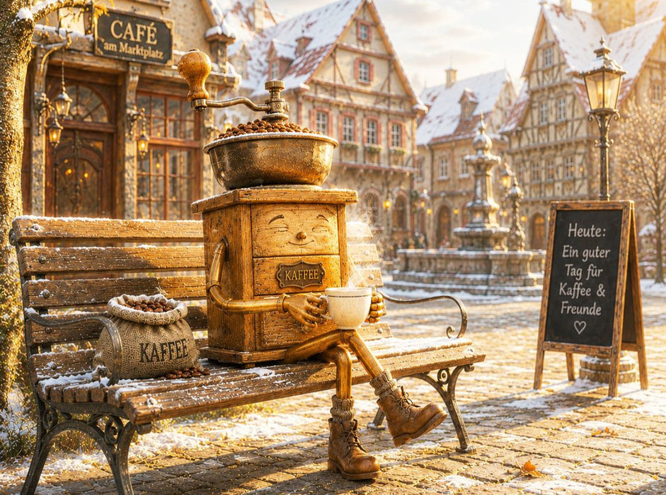 Feiner Bohnenzauber - CALVENDO Foto-Puzzle'