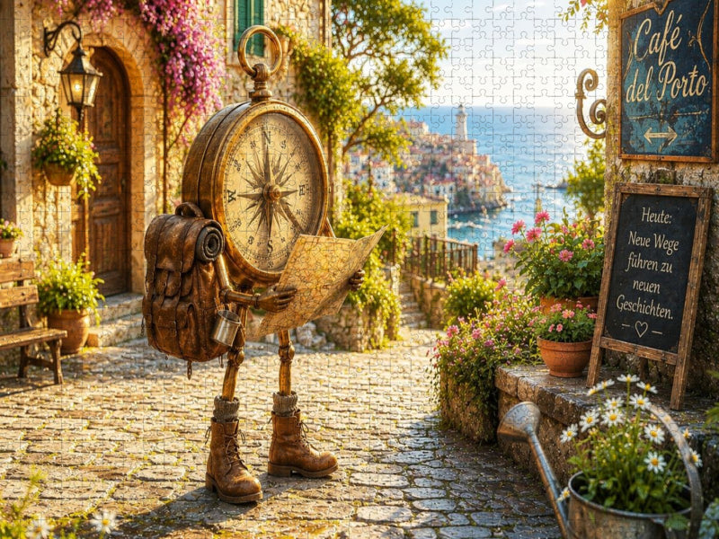 Kompass des Herzens - CALVENDO Foto-Puzzle'