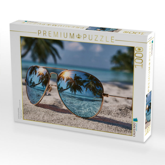 Erste Sonnenstrahlen - CALVENDO Foto-Puzzle'
