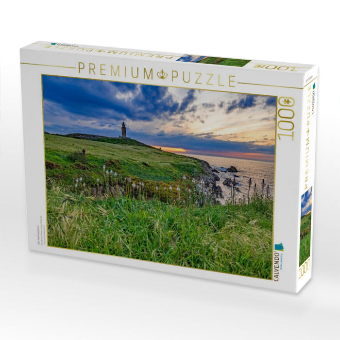 Der Herkulesturm - CALVENDO Foto-Puzzle'