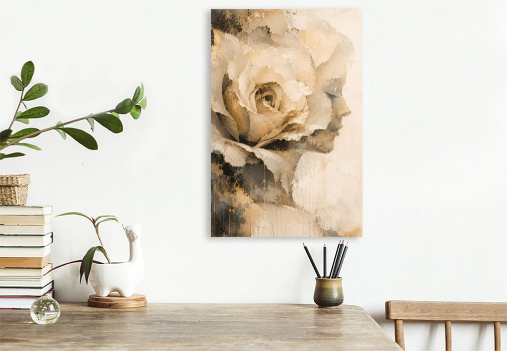 Premium Textil-Leinwand Zeit der Blüte