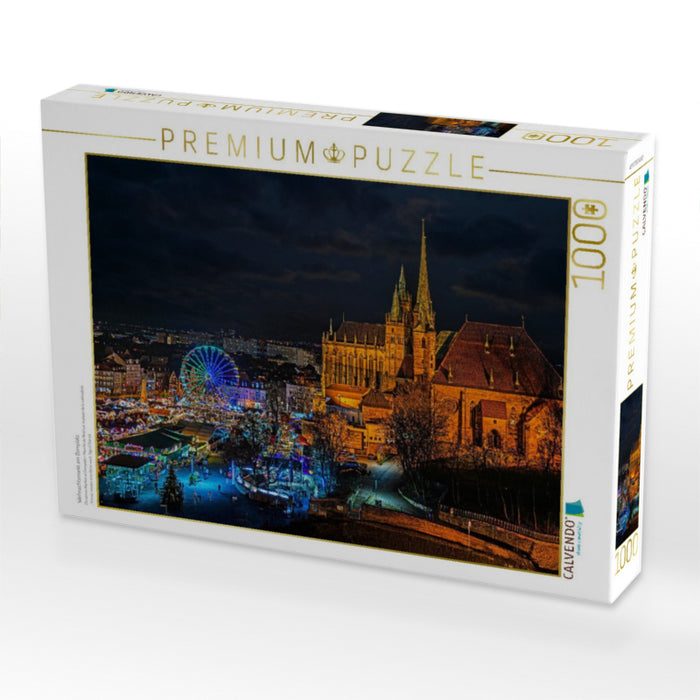 Weihnachtsmarkt am Domplatz - CALVENDO Foto-Puzzle'