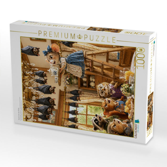 Teezeit unter der Decke - CALVENDO Foto-Puzzle'
