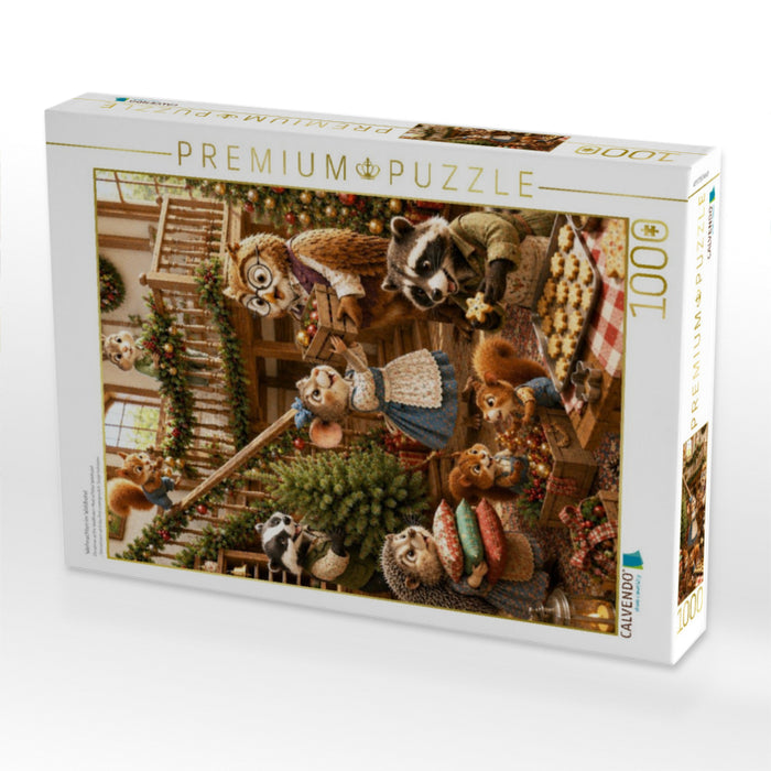 Weihnachten im Waldhotel - CALVENDO Foto-Puzzle'