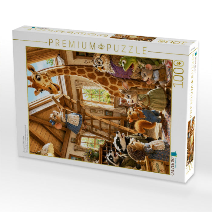 Zimmer mit hoher Decke - CALVENDO Foto-Puzzle'