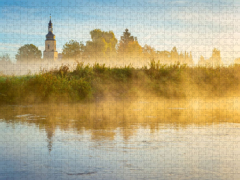 Herbst in Lochau - CALVENDO Foto-Puzzle'