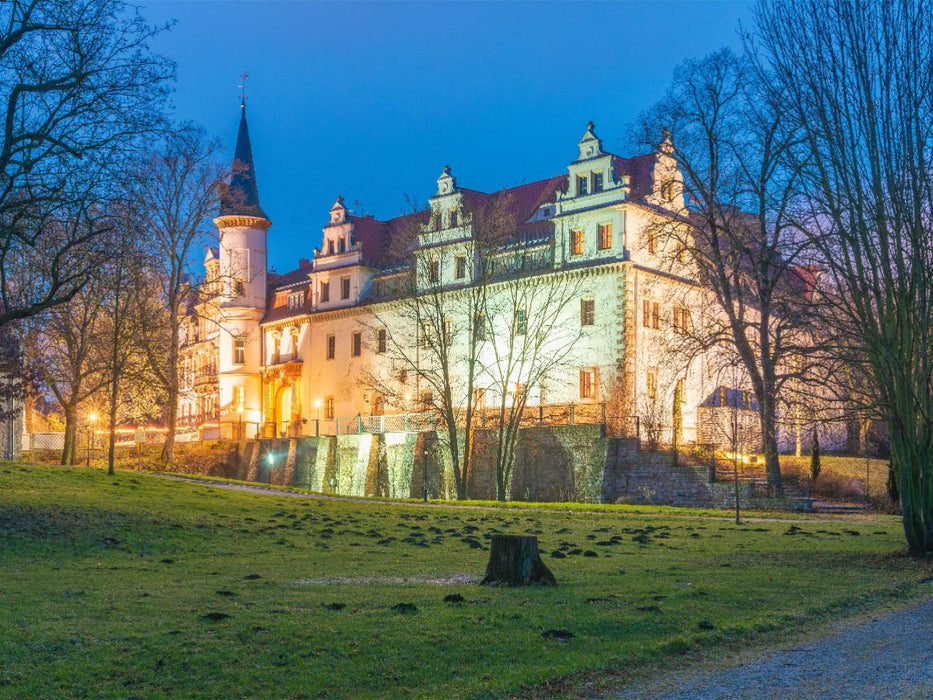 Schloss in Schkopau - CALVENDO Foto-Puzzle'