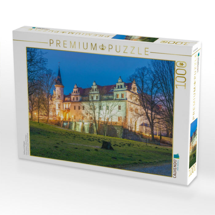 Schloss in Schkopau - CALVENDO Foto-Puzzle'