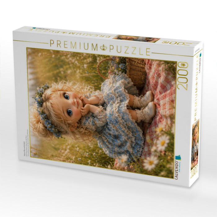 Kleine Blumenkönigin - CALVENDO Foto-Puzzle'