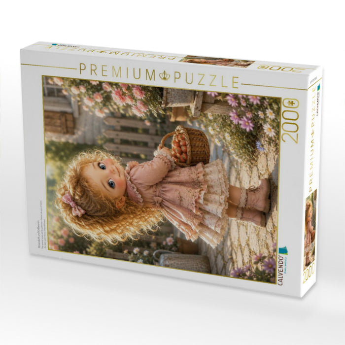 Rosenduft und Erdbeeren - CALVENDO Foto-Puzzle'