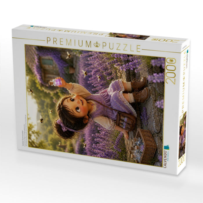 Violetter Sommerzauber - CALVENDO Foto-Puzzle'