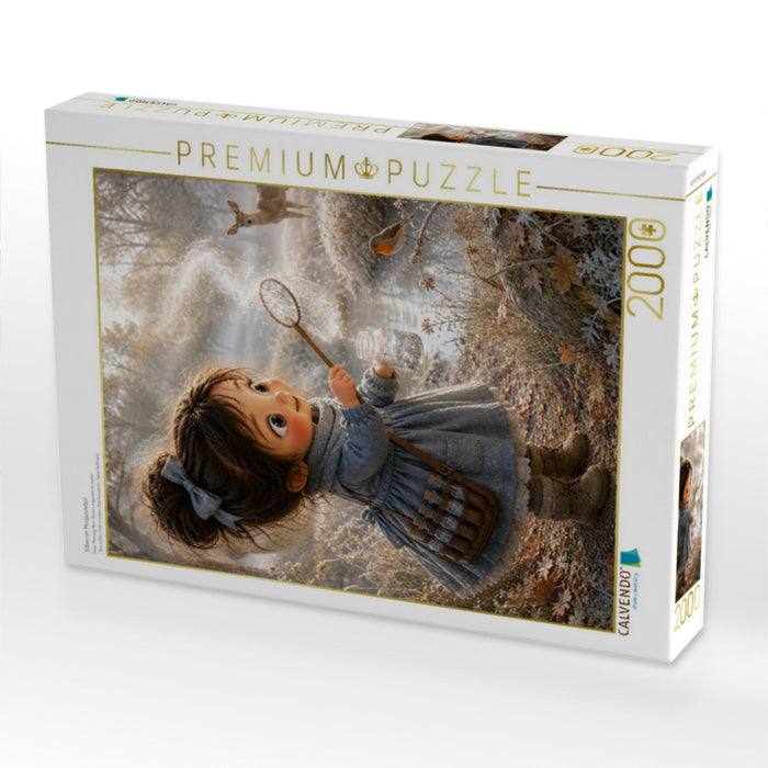 Silberner Morgennebel - CALVENDO Foto-Puzzle'