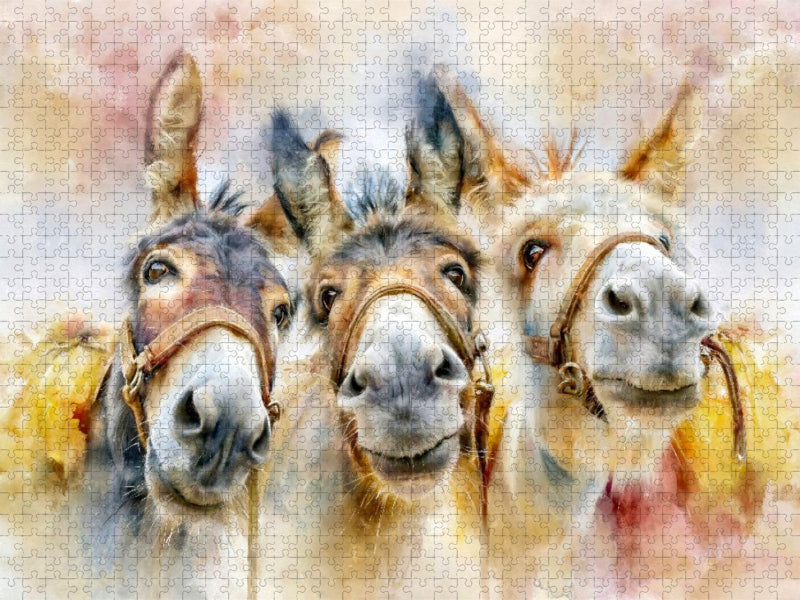 Gemeinsam gut gelaunt - CALVENDO Foto-Puzzle'