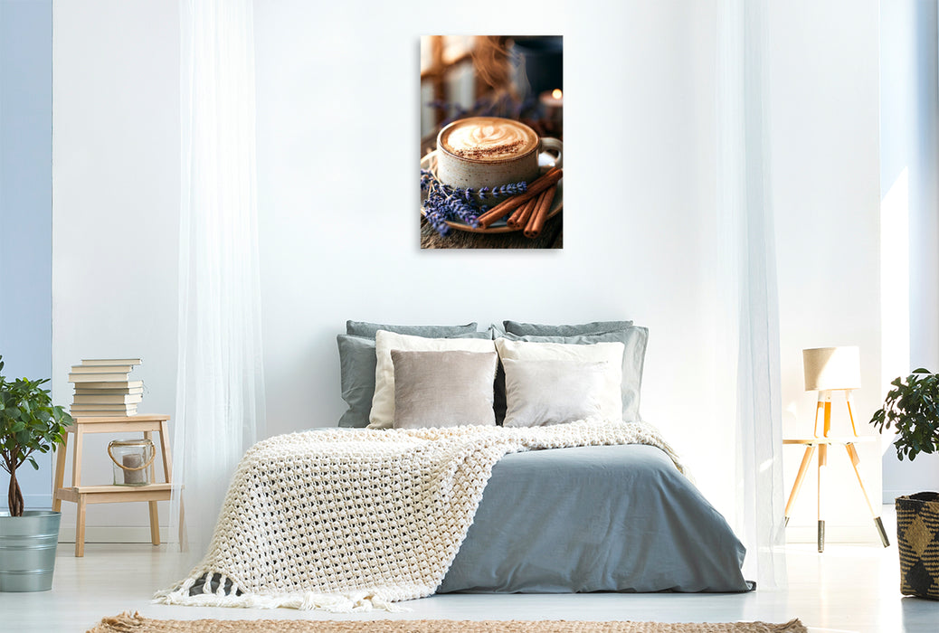 Premium Textil-Leinwand Bitte sehr - eine Wiener Melange