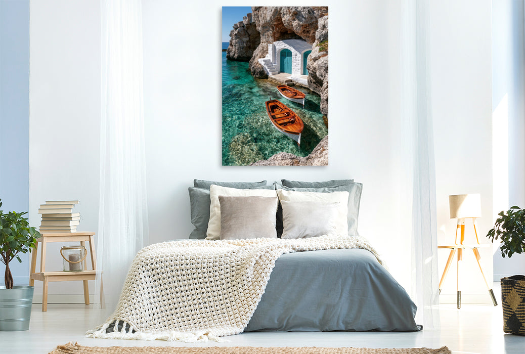 Premium Textil-Leinwand Sehnsucht nach Sonne