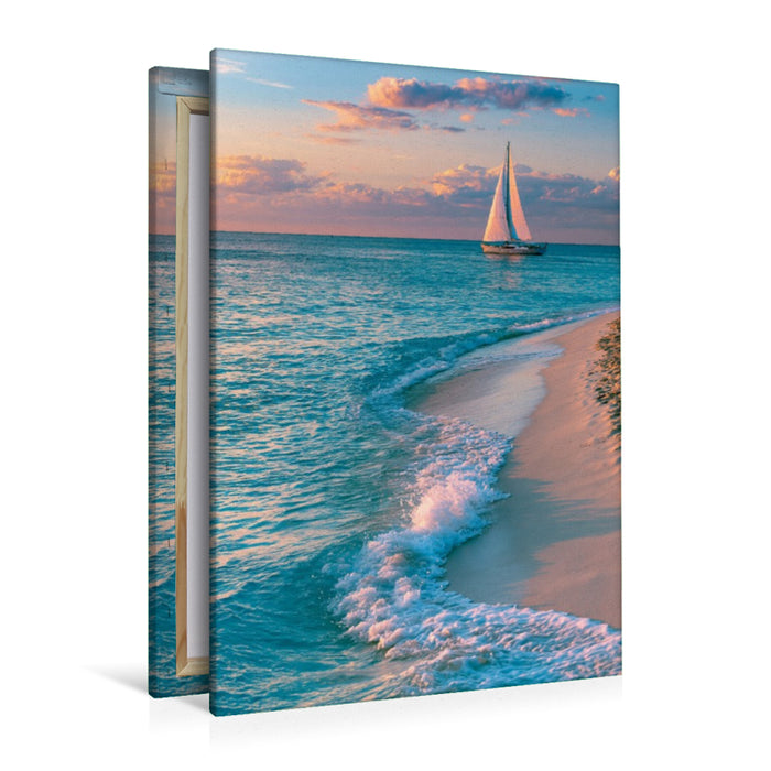 Premium Textil-Leinwand Ein Motiv aus dem Kalender Sommer Paradies