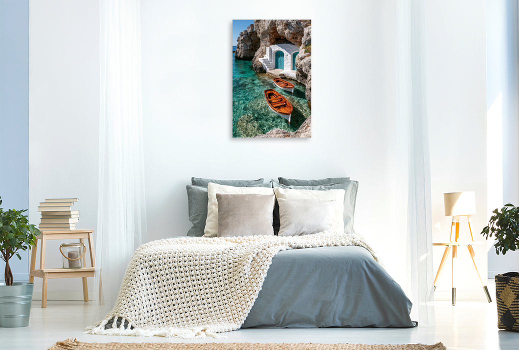 Premium Textil-Leinwand Sehnsucht nach Sonne