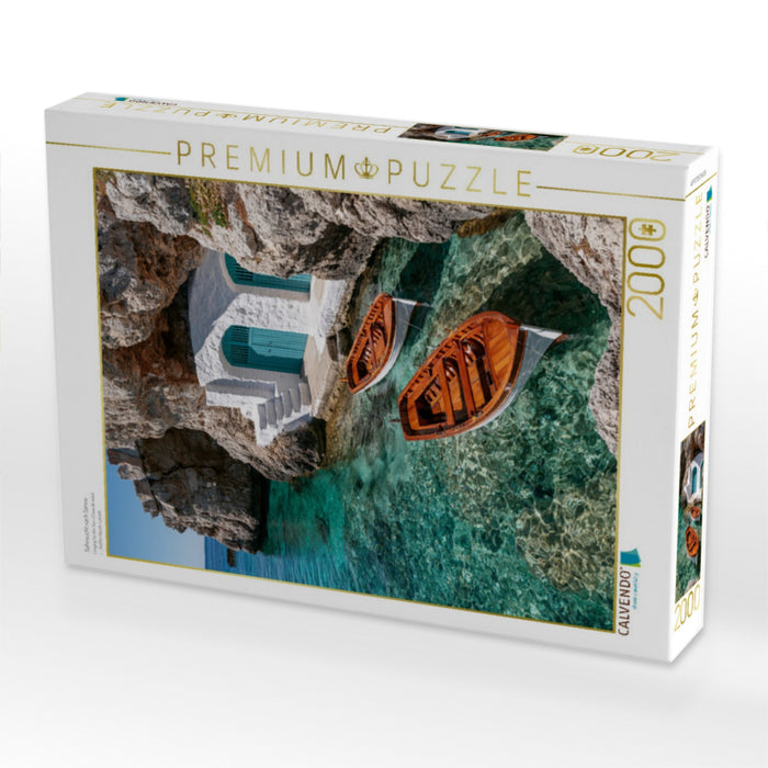 Sehnsucht nach Sonne - CALVENDO Foto-Puzzle'