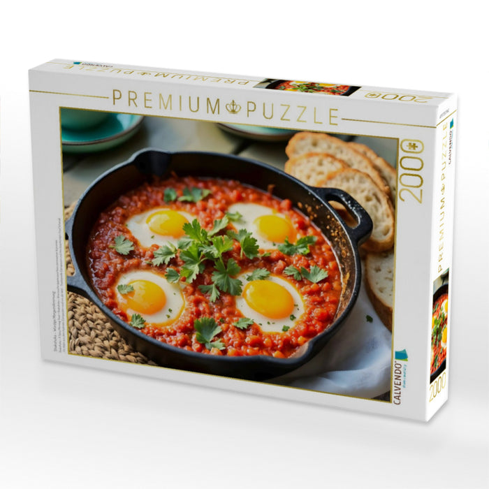 Shakshuka – Würzige Morgenstimmung - CALVENDO Foto-Puzzle'
