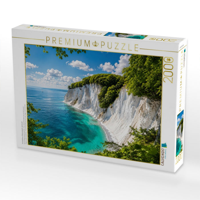 Kreidefelsen Nationalpark Jasmund - CALVENDO Foto-Puzzle'