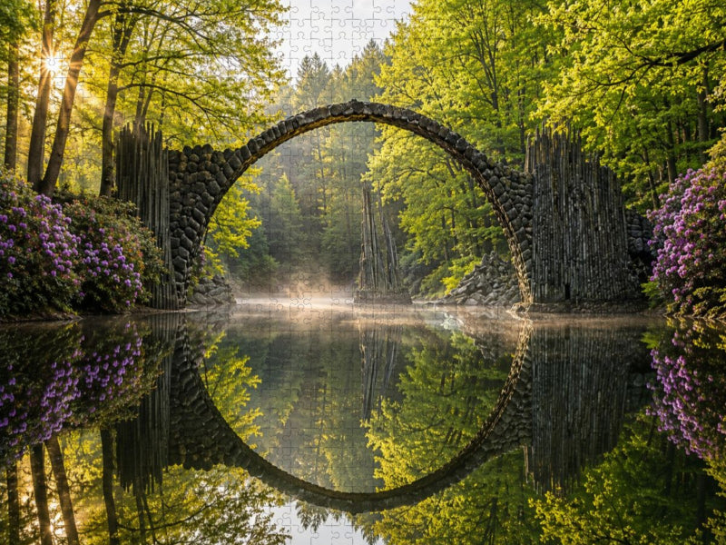 Rokotzbrücke - CALVENDO Foto-Puzzle'