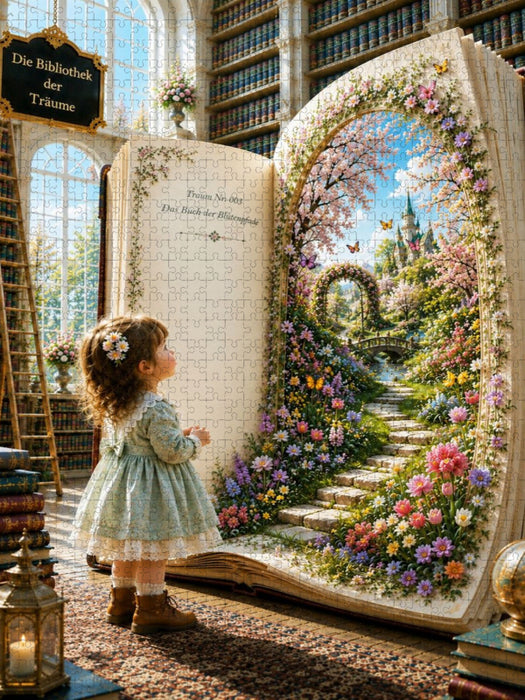 Der verborgene Garten - CALVENDO Foto-Puzzle'