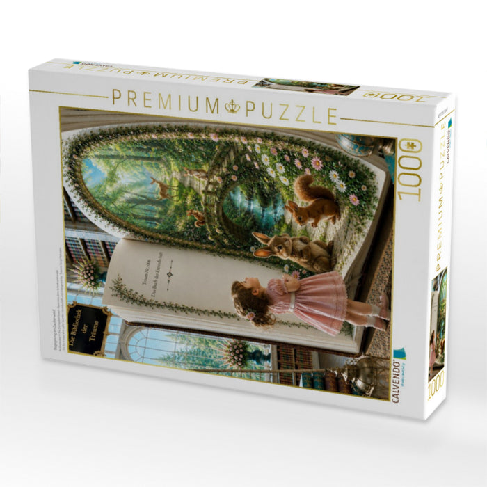 Begegnung im Zauberwald - CALVENDO Foto-Puzzle'