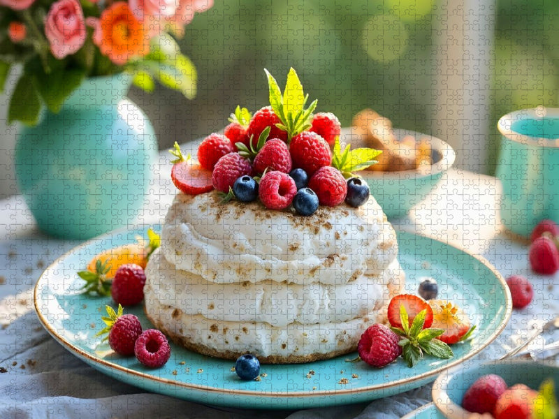Pavlova – Luftige Eleganz - CALVENDO Foto-Puzzle'