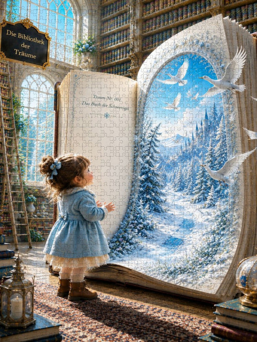 Das erste Wintermärchen - CALVENDO Foto-Puzzle'
