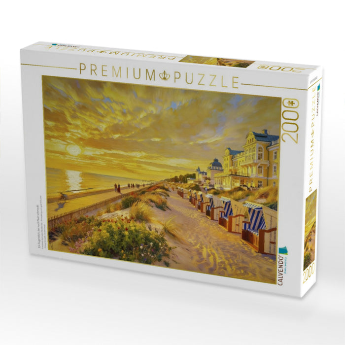 Ein Augenblick, der nach Meer schmeckt. - CALVENDO Foto-Puzzle'
